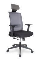 Эргономичное кресло оператора College CLG-429 MBN-A Grey