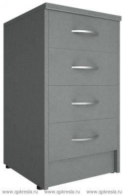 Тумба приставная (4 ящика, с замком) А.ТП-4.1 Тумба приставная (4 ящика, с замком) А.ТП-4.1