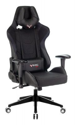 Кресло игровое Zombie VIKING 4 AERO Edition черный искусст.кожа/ткань с подголов. крестовина пластик