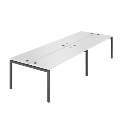 Бенч двойной на 4 рабочих места АМБ-005.60-4