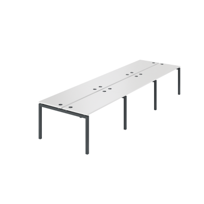 Бенч двойной на 6 рабочих мест АМБ-003.60-6