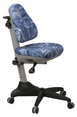 Кресло детское Бюрократ KD-2 синий джинса 50-31 крестовина пластик Кресло детское Бюрократ KD-2 синий джинса 50-31 крестовина пластик