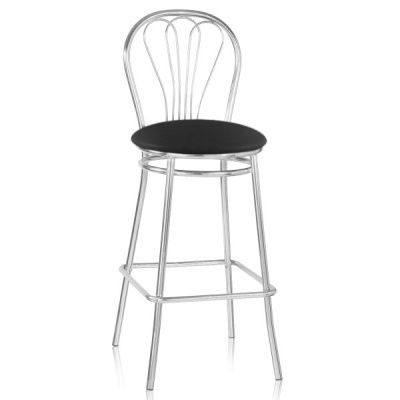 Барный стул VENUS HOKER (Венус) (Искусственная кожа V 14 черный)