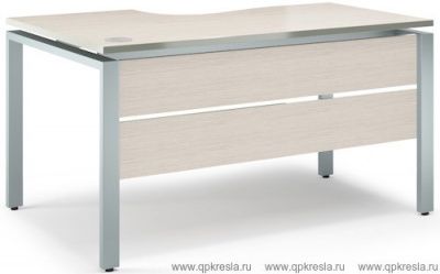 Стол эргономичный с царгой металлокаркасе V-1.5.2М левый