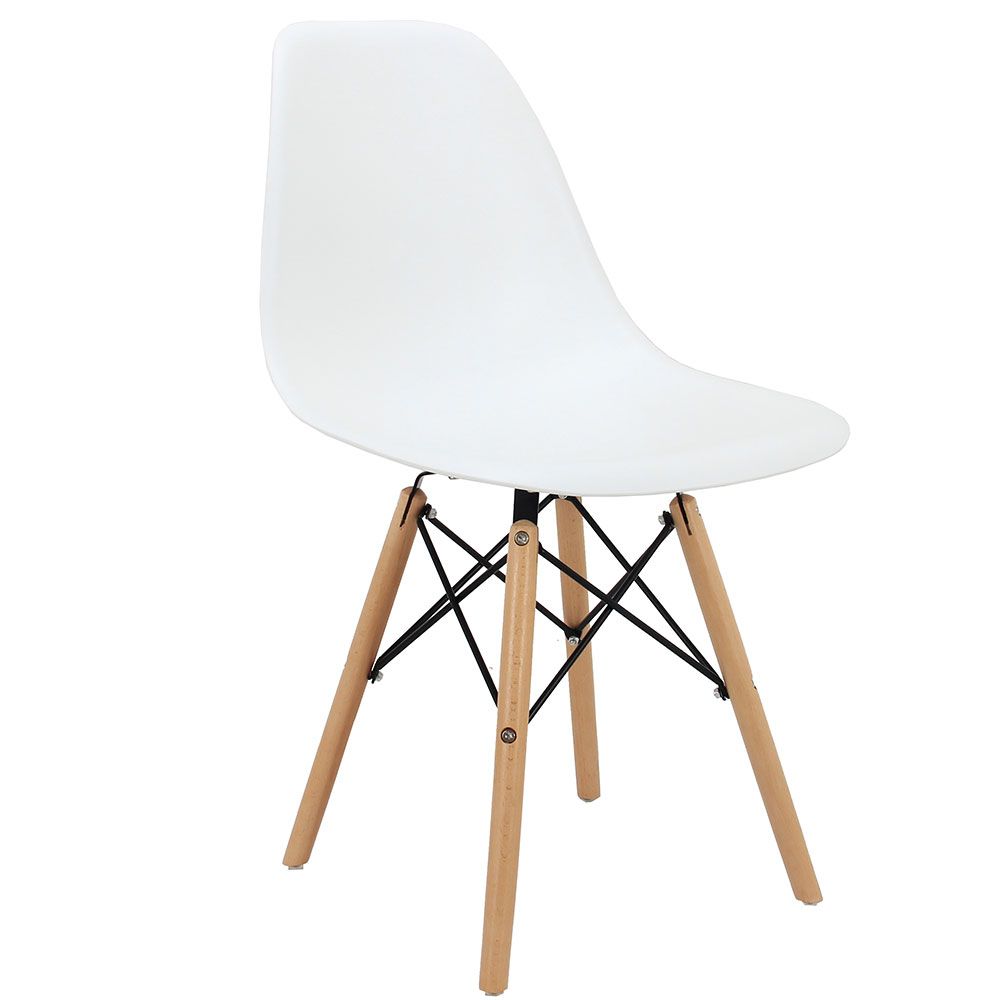 Стул Eames прозрачный серый