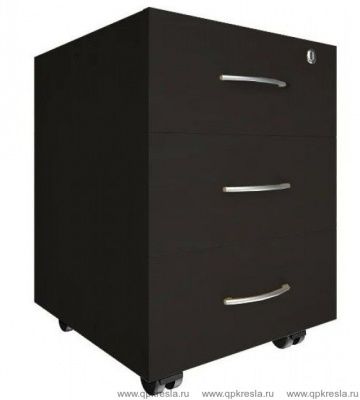 Тумба подкатная (3 ящика, с замком) В.ТМ-3