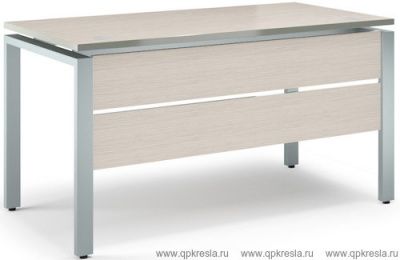 Стол прямой с царгой на металлокаркасе V-1.1.2СМ