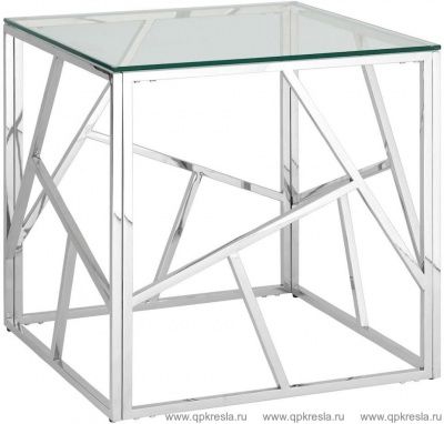 Журнальный столик АРТ ДЕКО 55 Серебро