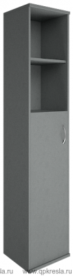 Шкаф высокий узкий левый А.СУ-1.6