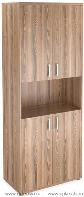 Стеллаж НТ-580 с дверьми ЛДСП НТ-600.2 (2 комплекта)