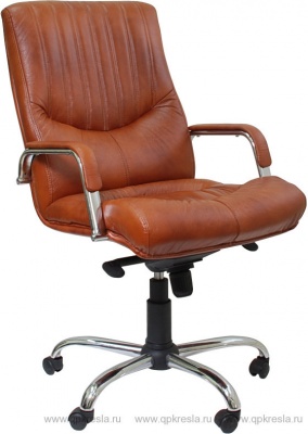 Кресло руководителя Гермес М хром