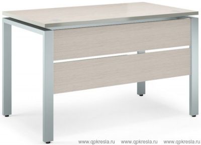 Стол прямой с царгой на металлокаркасе V-1.0.2СМ