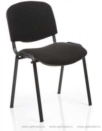 Офисный стул ИЗО черный (ISO black) (V - Искусственная кожа)