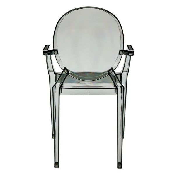 Купить Стул Louis Ghost прозрачный серый по низкой цене Купить Стул Louis Ghost прозрачный серый по низкой цене