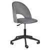 Стул Leo вращающийся на колесиках темно-серый Стул Leo вращающийся на колесиках темно-серый