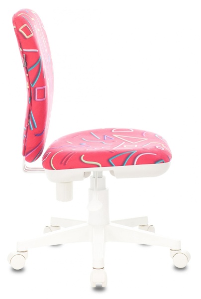 Кресло детское Бюрократ KD-W10 малиновый Sticks 05 крестовина пластик пластик белый Кресло детское Бюрократ KD-W10 малиновый Sticks 05 крестовина пластик пластик белый