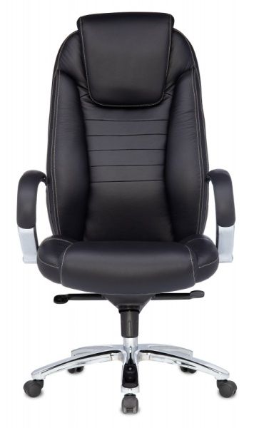 Кресло руководителя Бюрократ T-9923SL черный кожа крестовина металл хром | Купить в КупиКресла.ру