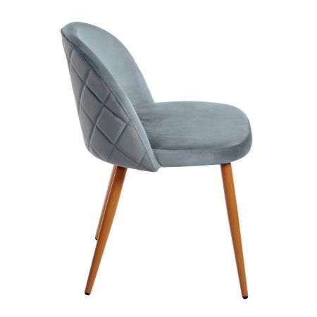 Купить Стул Vivian серо-голубой по низкой цене