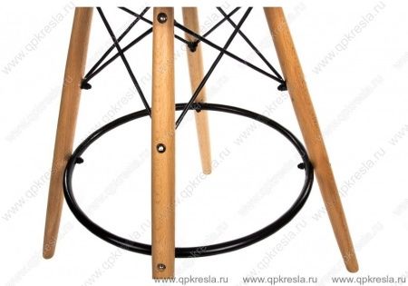 Барный стул Eames (Эймс) Пластик Белый