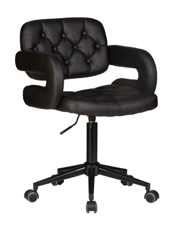 Офисное кресло для персонала LARRY BLACK (чёрный)