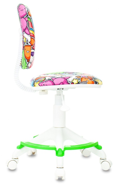 Кресло детское Бюрократ CH-W204/F мультиколор маскарад крестов. пластик подст.для ног пластик белый Кресло детское Бюрократ CH-W204/F мультиколор маскарад крестов. пластик подст.для ног пластик белый