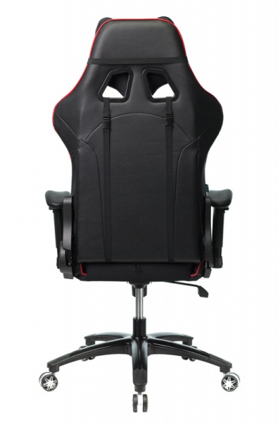 Кресло игровое Zombie VIKING 4 AERO белый/синий/красный искусст.кожа/ткань с подголов. крестовина пластик | Купить в КупиКресла.ру