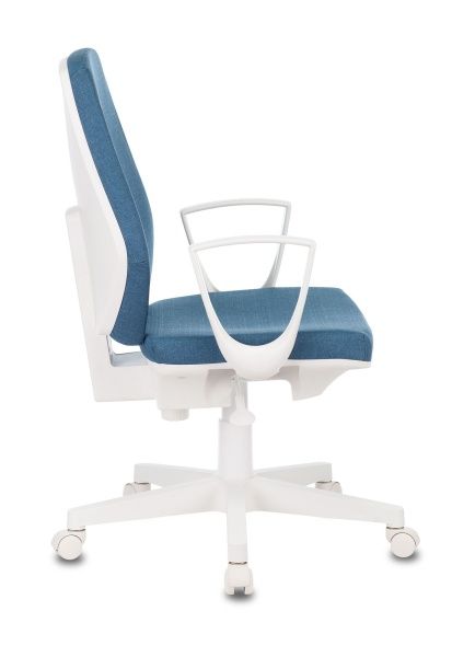 Кресло Бюрократ CH-W545 синий 38-415 крестовина пластик пластик белый | Купить в КупиКресла.ру