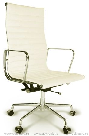 Кресло руководителя Eames (Эймс) Style HB кремовое