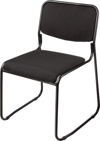 Офисный стул Марс черный, ткань черный (минимальный заказ 5 шт)