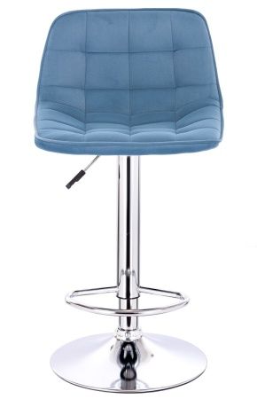 Купить Барный стул Everprof Cooper Ткань Голубой по выгодной цене для кафе, ресторанов и кухни