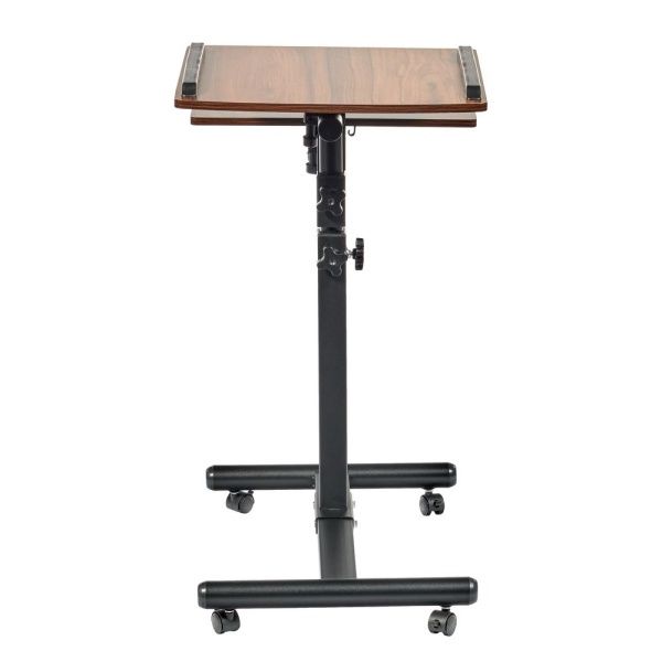 Купить Стол многофункциональный Palma 60x40x62-96см, темное дерево, чёрный по низкой цене