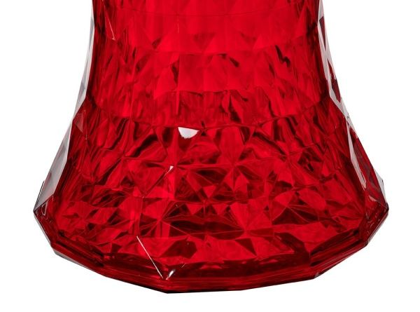 Купить Стул-пуф Stone прозрачный красный по низкой цене Купить Стул-пуф Stone прозрачный красный по низкой цене