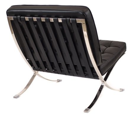 Диван офисный Everprof Barcelona 1 Экокожа Черный