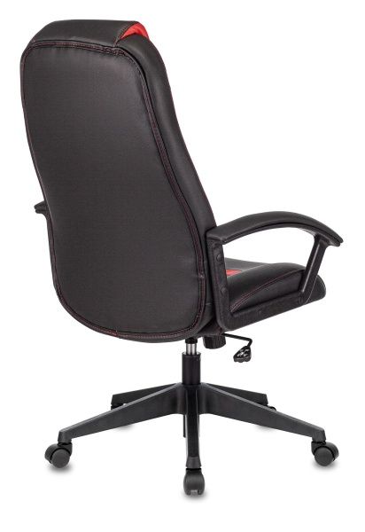 Кресло игровое Zombie Viking-8 черный/красный искусственная кожа крестовина пластик | Купить в КупиКресла.ру