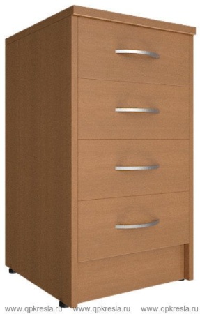 Купить Тумба приставная (4 ящика, с замком) А.ТП-4.1 по низкой цене