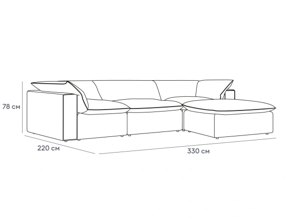 Купить Диван Rivoli по низкой цене