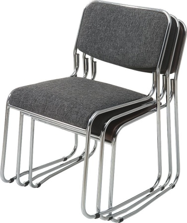 Офисный стул Марс хром (минимальный заказ 5 шт) для посетителей и сотрудников фото