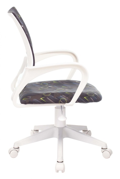 Купить Кресло детское Бюрократ KD-W4 черный/синий регата крестов. пластик белый пластик белый по низкой цене Кресло детское Бюрократ KD-W4 черный/синий регата крестов. пластик белый пластик белый | Купить в КупиКресла.ру