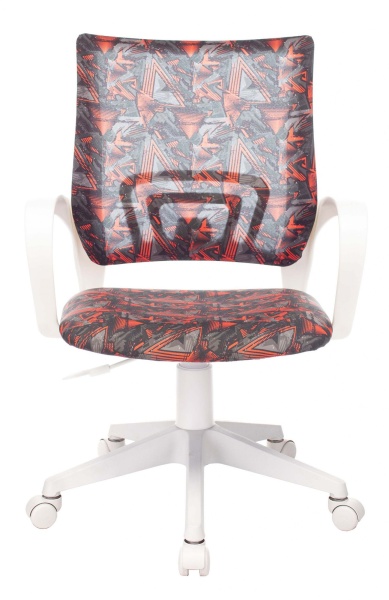 Купить Кресло детское Бюрократ KD-W4 черный/красный красный кристалл крестов. пластик белый пластик белый по низкой цене Кресло детское Бюрократ KD-W4 черный/красный красный кристалл крестов. пластик белый пластик белый | Купить в КупиКресла.ру