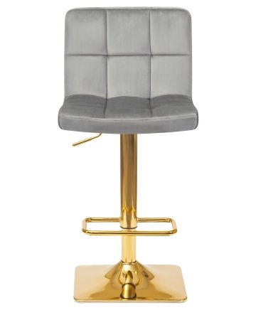 Стул барный GOLDIE (серый велюр (MJ9-75))