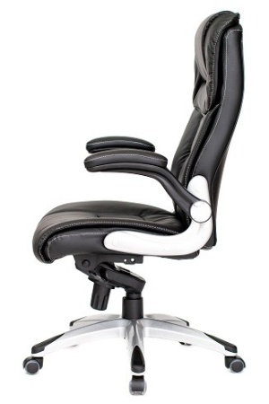 Кресла для больших людей - Кресло Nickolas (Николас) (Экокожа Бордо)