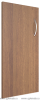 Дверь низкая ЛДСП левая А.Д-3