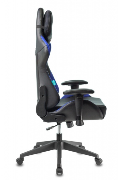 Кресло игровое Zombie VIKING 5 AERO черный/синий искусственная кожа с подголов. крестовина пластик | Купить в КупиКресла.ру