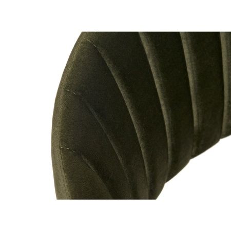 Купить Стул Turin зеленый с чёрными ножками по низкой цене