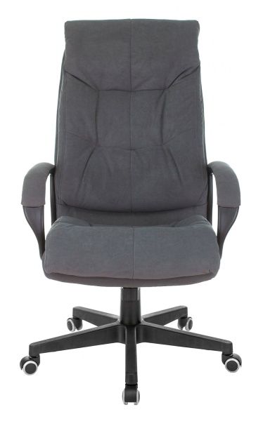 Кресло руководителя Бюрократ CH-824 Fabric серый Alfa 44 крестов. пластик | Купить в КупиКресла.ру