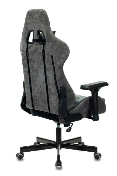 Кресло игровое Zombie VIKING 7 KNIGHT Fabric черный текстиль/эко.кожа с подголов. крестовина металл | Купить в КупиКресла.ру