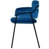 Купить Стул Napoli синий с черными ножками в интернет-магазине КупиКресла.ру