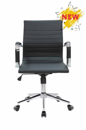 Кресло 6002-2 S (Экокожа Черный)