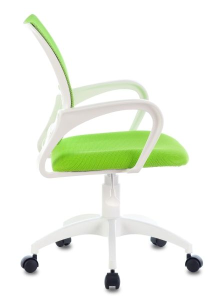 Кресло Бюрократ CH-W695NLT салатовый TW-03A TW-18 сетка/ткань крестовина пластик пластик белый | Купить в КупиКресла.ру
