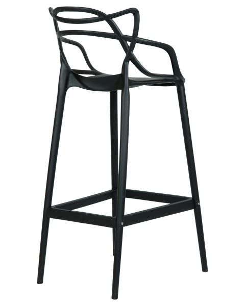 Стул барный MASTERS BAR (цвет чёрный) для кафе, ресторанов и кухни